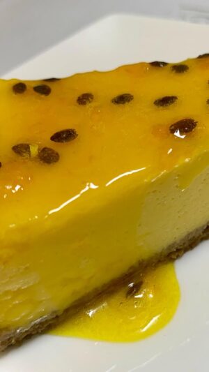 Passion Fruit Cheesecake