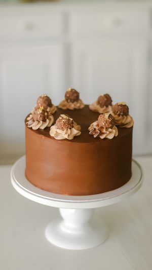 Ferrero Rocher Chocolate Cake